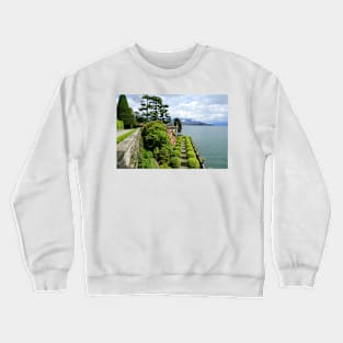 The gardens of Isola Bella Crewneck Sweatshirt